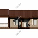 Проект одноэтажного дома Вертекс из СИП панелей | фото, отзывы, цена